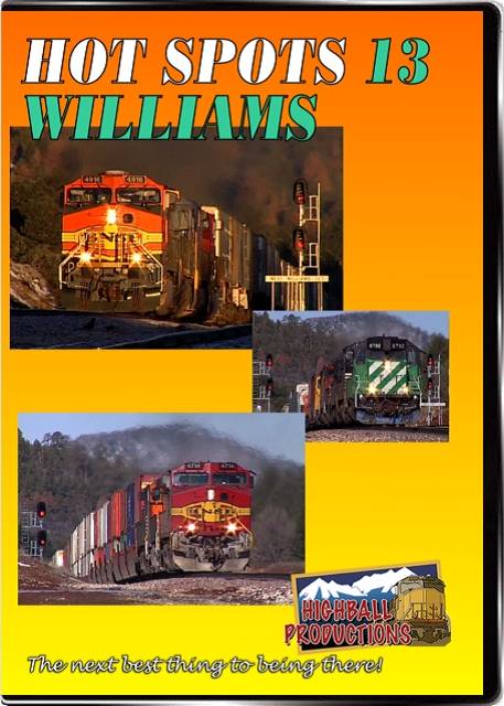 Hot Spots 13 Williams Junction Arizona - BNSF