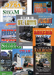 10 DVD Steam Railroad Collection - Ten DVDs